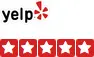 Yelp 5 Star Rating Reviews